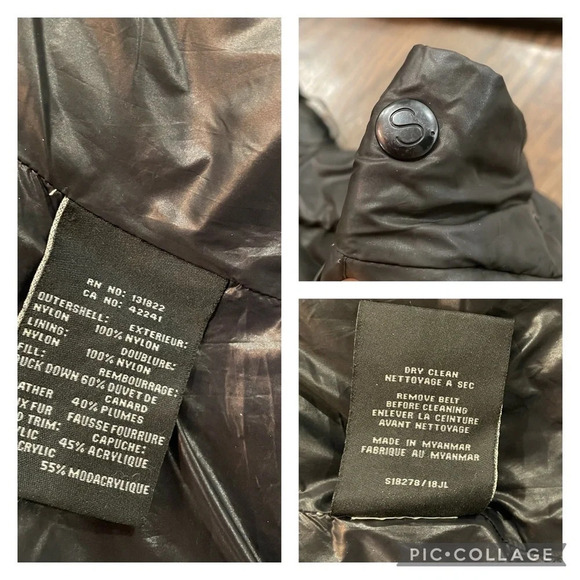 S13 New York Chalet Hooded Down Puffer - Picture 6 of 14